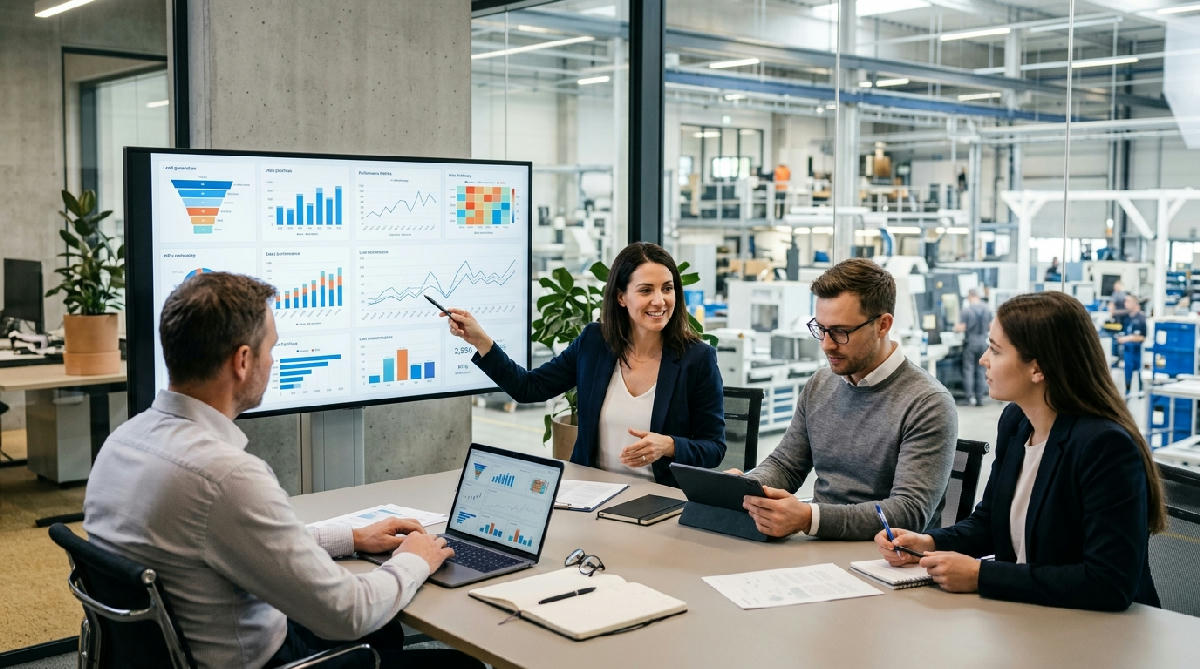 Otimização da Geração de Leads Industriais: Dados, Métricas e Vendas Previsíveis