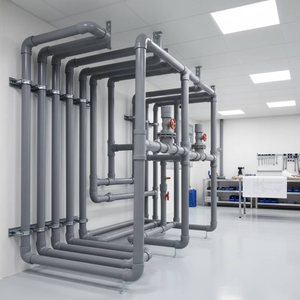 Conexões e tubos Amanco Série R distribuídos pela Elecon, garantindo robustez e conformidade