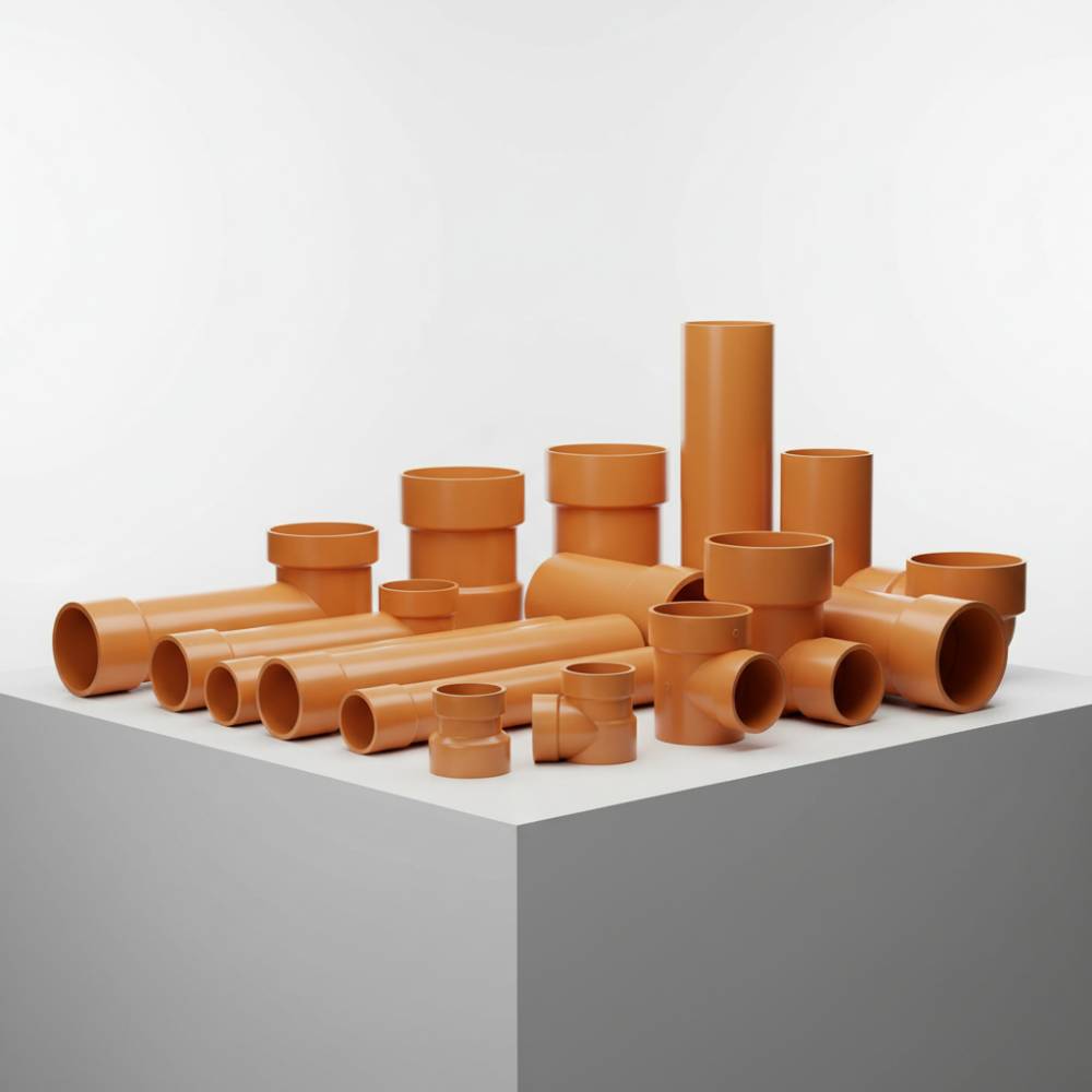 Ocre Corrplastic: Tubos e Conexões para Sistemas de Esgoto Conforme NBR 5688