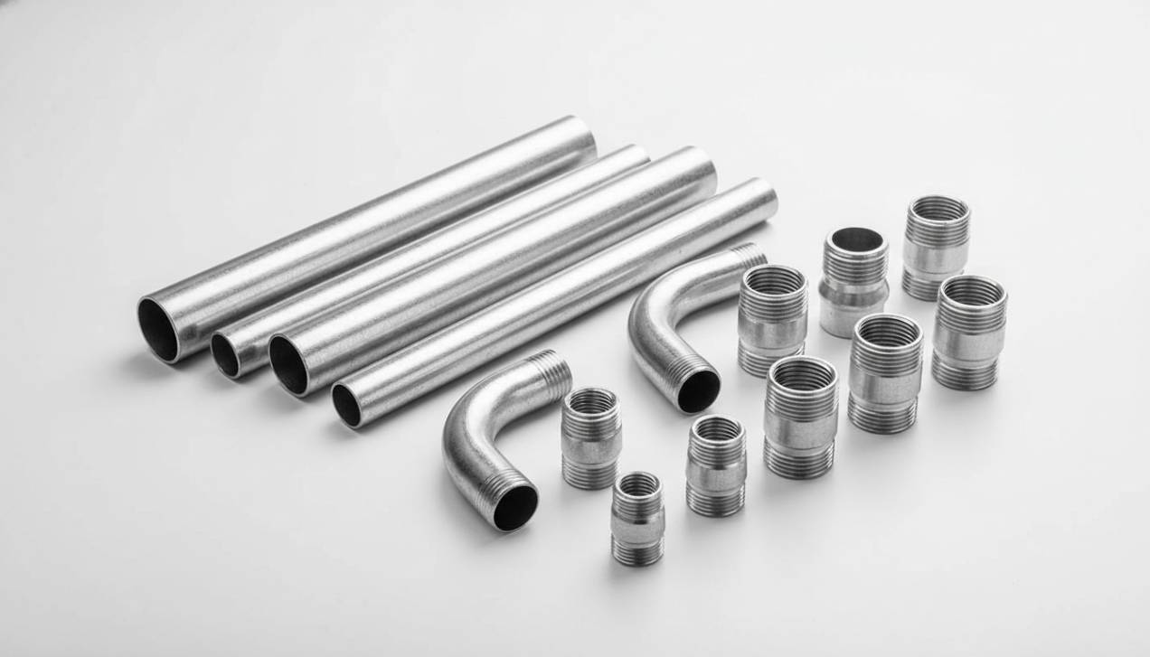 Eletroduto Galvanizado a Fogo NBR 5624: Escolha de Materiais e Durabilidade para Instalações Pesadas