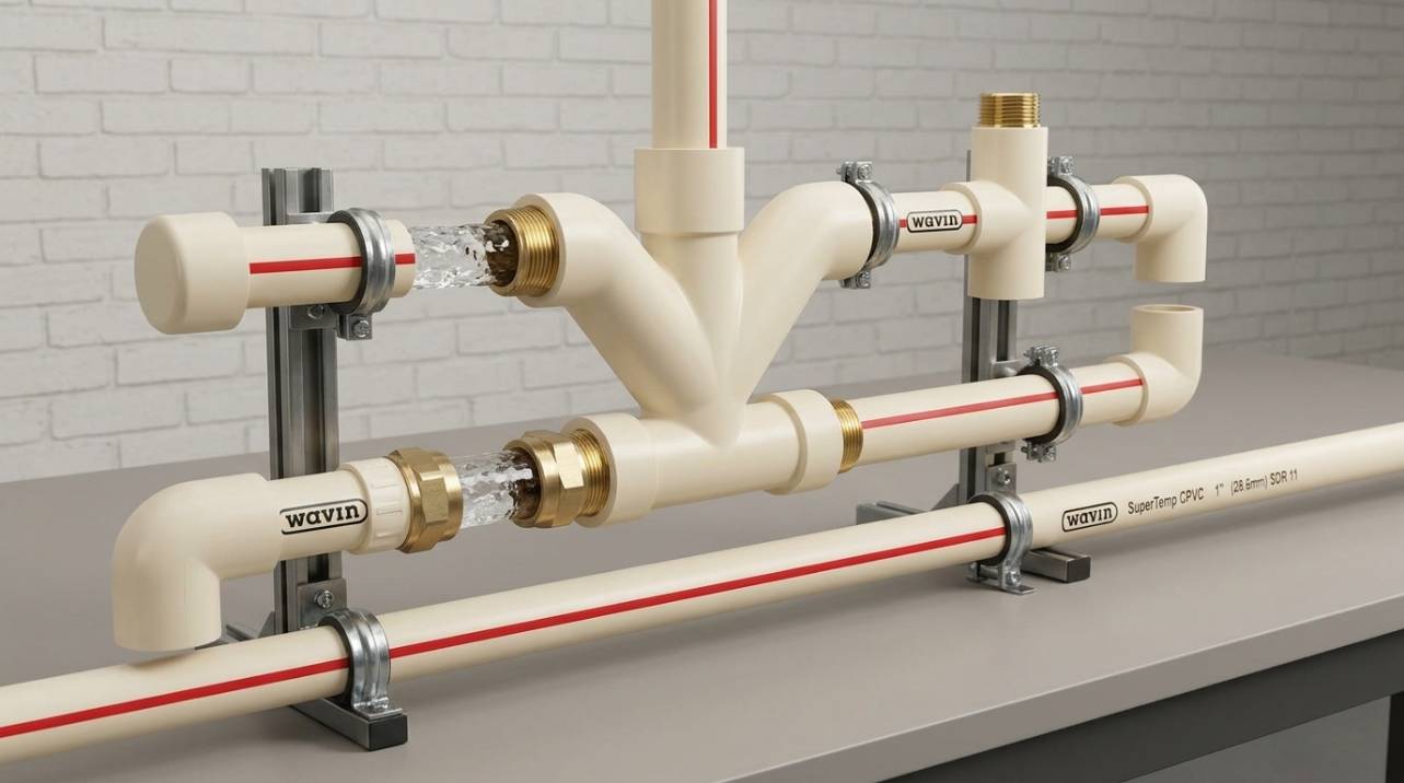 CPVC Amanco: Soluções Robustas para Sistemas de Água Quente e Condução de Químicos Industriais