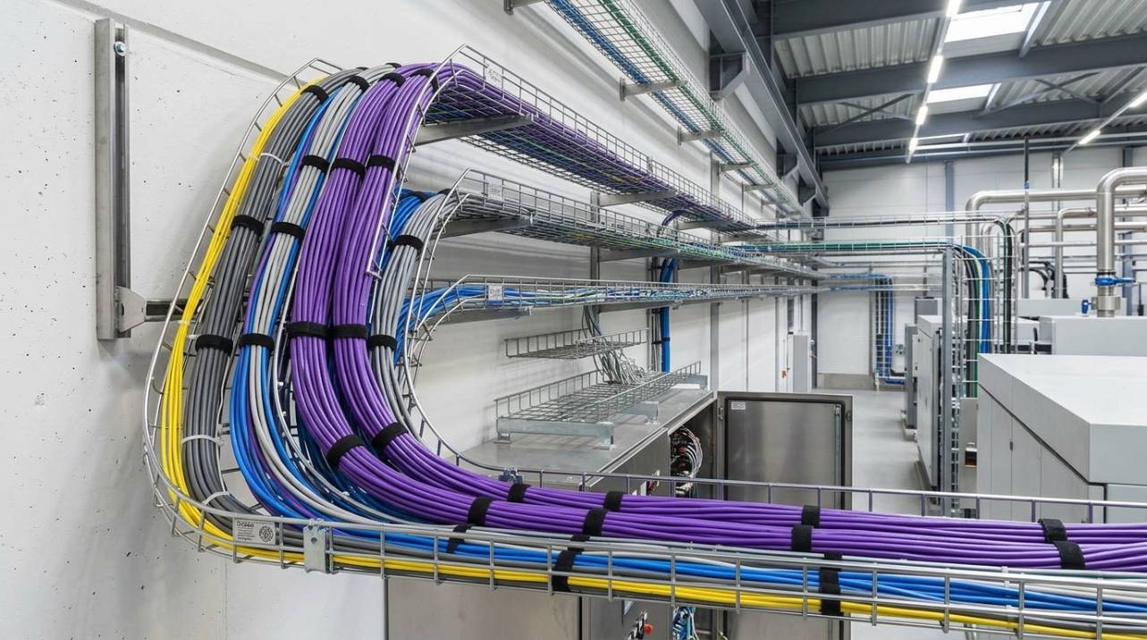 Maximize sua Instalação Elétrica: Onde e Por Que Escolher Eletrocalhas Aramadas de Inox Elecon para Ambientes Desafiadores