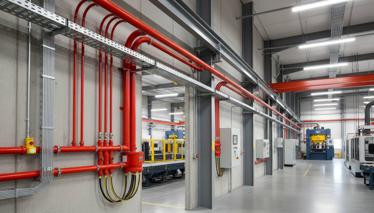 Eletroduto PVC Vermelho: Propriedades Essenciais e Aplicações em Segurança