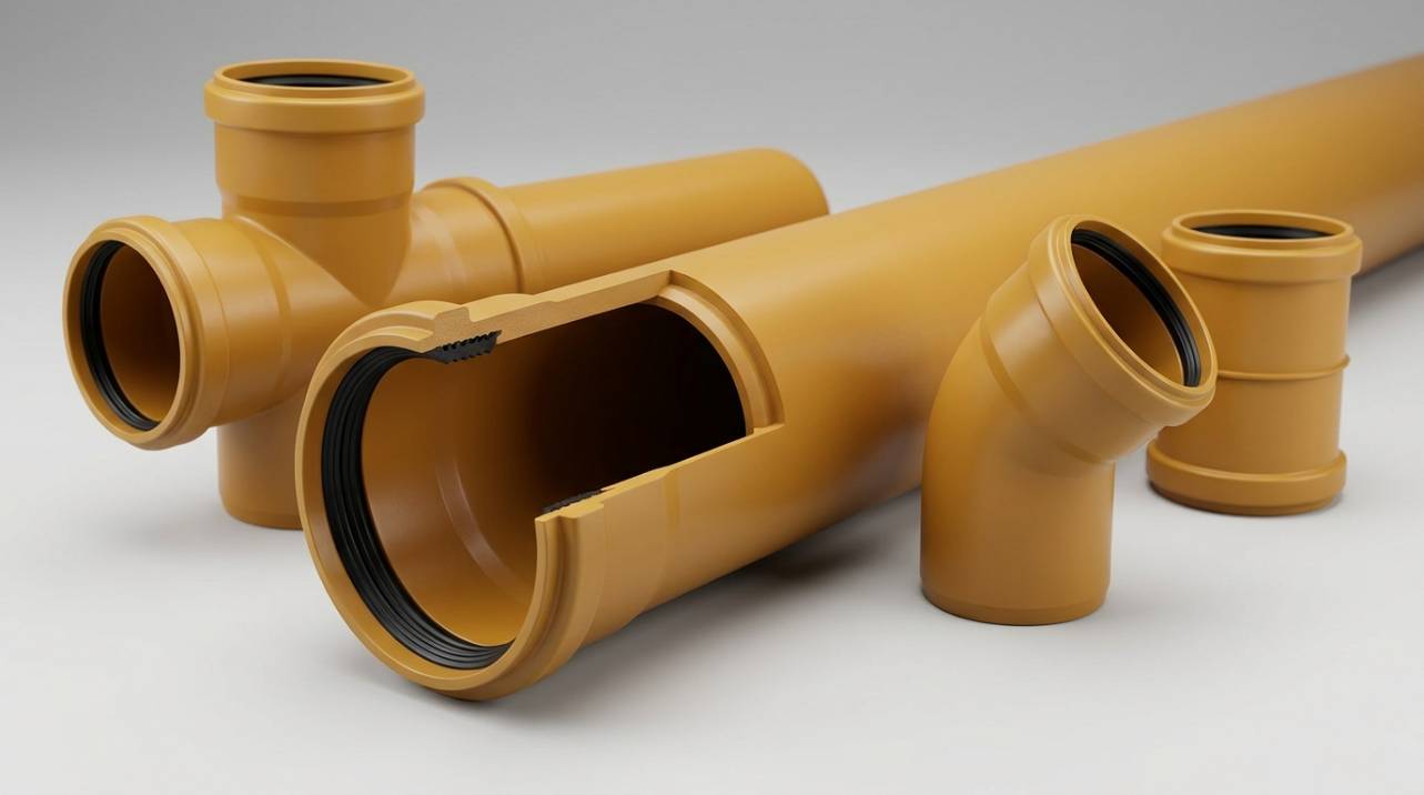 Esgoto Ocre: Desvendando os Tubos de PVC para Redes Coletoras Enterradas e Seus Benefícios Essenciais