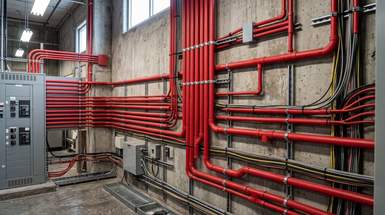 Eletroduto PVC Vermelho: Conexões de Confiança, Conformidade e Longa Vida Útil para Instalações Elétricas Seguras