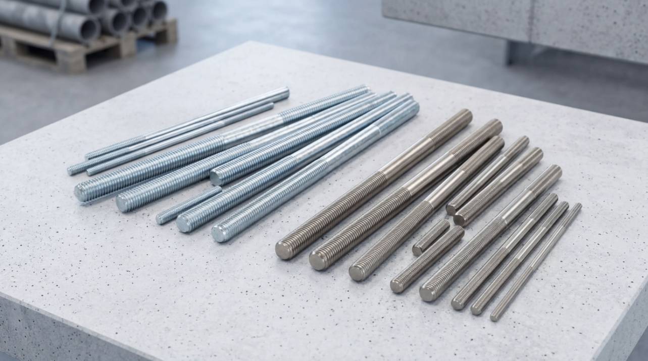 Materiais e Resistência: Como Escolher a Barra Roscada Ideal para Ambientes Corrosivos em Instalações Hidráulicas