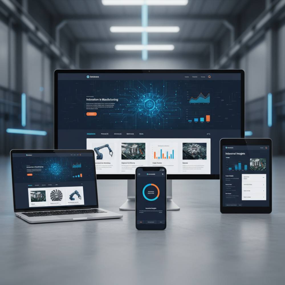 Site B2B Industrial: A Estratégia Digital para Atrair Clientes na Indústria